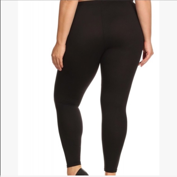 🆕Black Leggings For Curvy Sexy Women - Picture 3 of 5